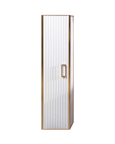 Шкаф пенал Boheme Armadi Art Monaco 35 868-WG подвесной Белый глянец Золото