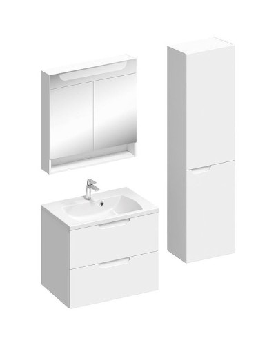 Шкаф пенал Ravak SB Classic II 40 R X000001475 подвесной Белый Серый