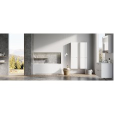 Шкаф пенал Ravak SB Classic II 40 L X000001473 подвесной Белый Серый