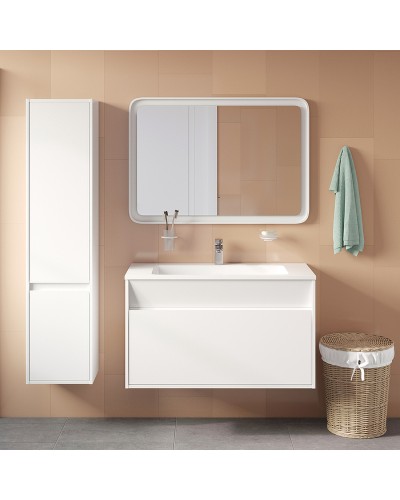 Шкаф пенал Iddis Esper 35 ESP35W0i97 подвесной Белый