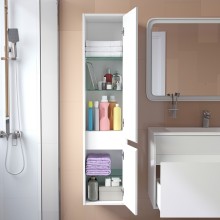 Шкаф пенал Iddis Esper 35 ESP35W0i97 подвесной Белый