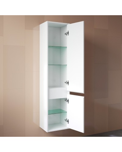 Шкаф пенал Iddis Esper 35 ESP35W0i97 подвесной Белый