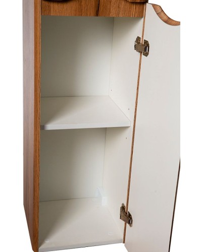 Шкаф пенал BelBagno 32 ACQUA-1600-2A-SC-RR-P подвесной Rovere Rustico