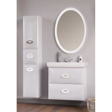 Пенал подвесной белый глянец L Marka One Arrondi У73543