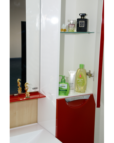 Жасмин - 30 Пенал красный универсальный прав.