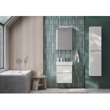 Шкаф пенал Roca Oleta 35 857650806 подвесной Белый глянец