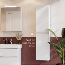 Шкаф пенал Roca Oleta 35 857650501 подвесной Белый матовый