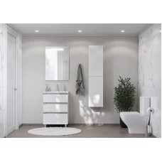 Шкаф пенал Roca The Gap 35 857427806 подвесной Белый глянец