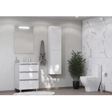 Шкаф пенал Roca The Gap 35 857427806 подвесной Белый глянец