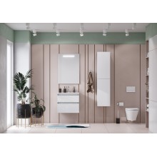 Шкаф пенал Roca The Gap 35 857427806 подвесной Белый глянец