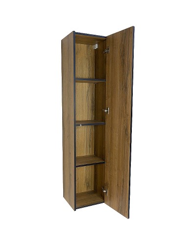 Шкаф пенал Bellezza Бруно 35 R 4622204181499 подвесной Табакко