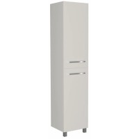 Пенал напольный белый глянец L 1Marka Соната У78469