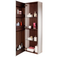 Шкаф пенал Jacob Delafon Presquile 50 L EB1115G-G1C подвесной Белый глянцевый