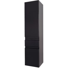 Шкаф пенал Jacob Delafon Madeleine 35 L EB2069G-J53 подвесной Черный матовый