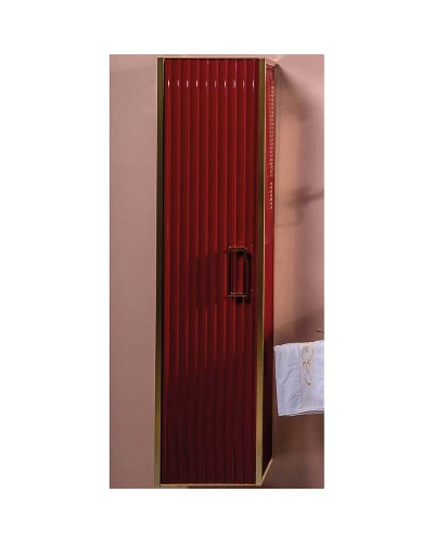 Шкаф пенал Boheme Armadi Art Monaco 35 868-RG подвесной Бордо глянец Золото