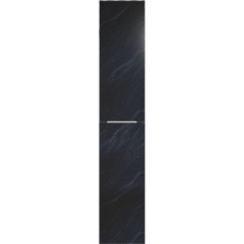 Шкаф пенал Marka One Idalgo 30П L У73200 подвесной Black stone