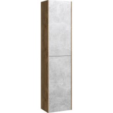 Пенал подвесной дуб балтийский/ бетон светлый L/ R Aqwella 5 Stars Mobi MOB0535DB/ MOB0735BS/ P