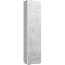 Пенал подвесной белый глянец/ бетон светлый L/ R Aqwella 5 Stars Mobi MOB0535W/ MOB0735BS/ P