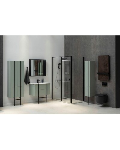 Шкаф пенал Allen Brau Reality 30 L 1.32002.CGM подвесной Олива матовая