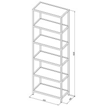 Стеллаж Allen Brau Liberty 60 1.33006.60 Медь браш