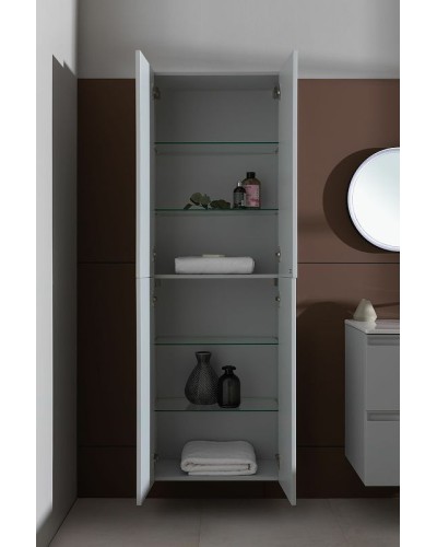 Шкаф пенал Allen Brau Eclipse 60 1.E1006.PWM подвесной Папирус матовый