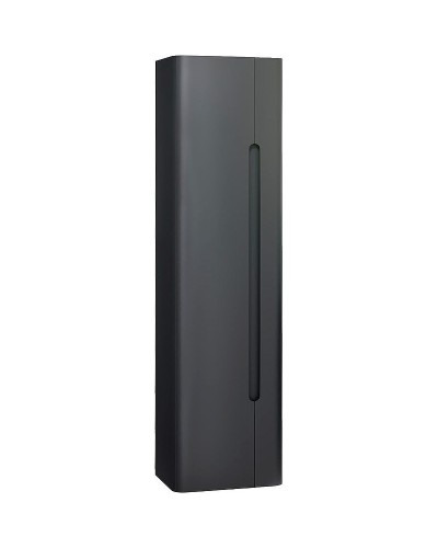 Шкаф пенал Jorno Shine 33 Shi.04.125/P/A подвесной Антрацит