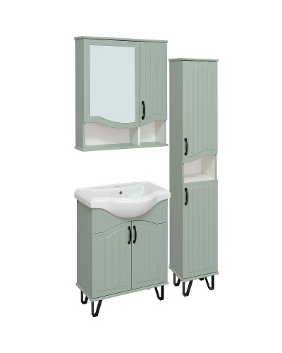 Шкаф пенал Runo Марсель 30 R 00-00001221 Мята