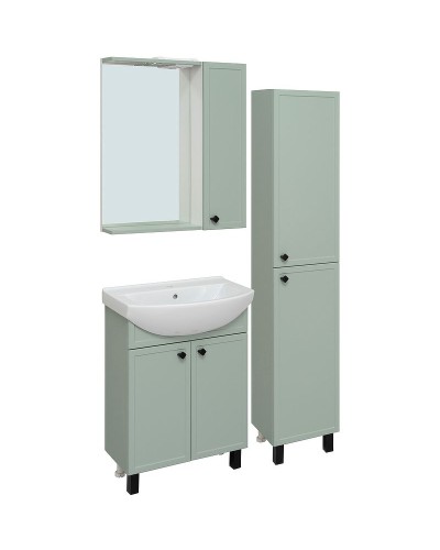 Шкаф пенал Runo Римини 35 R 00-00001271 Мята