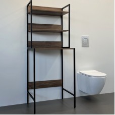 Стеллаж Comforty 65 00-00011201 над стиральной машиной Дуб темно-коричневый