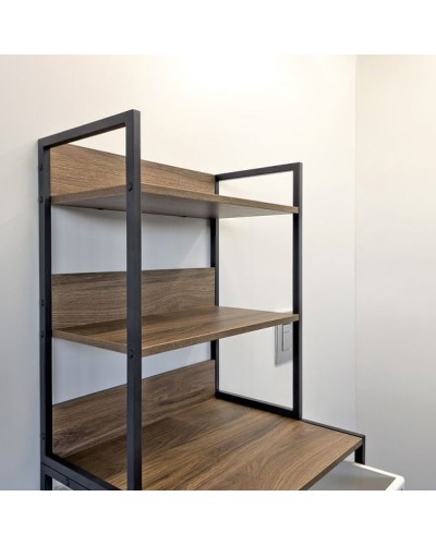 Стеллаж Comforty 65 00-00011201 над стиральной машиной Дуб темно-коричневый