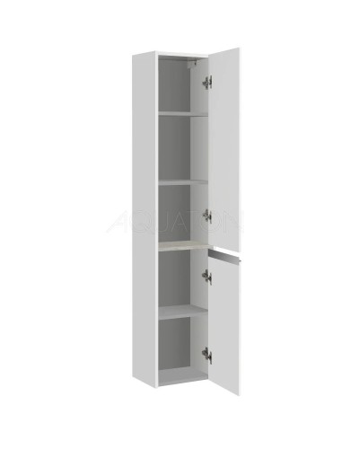 Пенал подвесной белый глянец Акватон Лондри 1A236203LH010