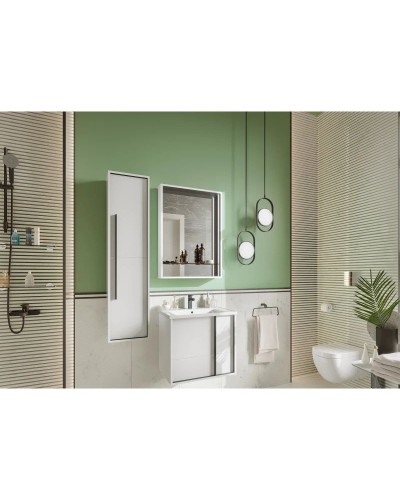 Пенал подвесной белый матовый Акватон Ривьера 1A239203RVX20