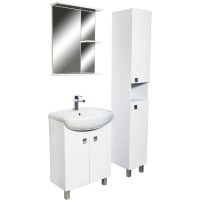 Пенал напольный белый глянец Orange Рио Ri-30PE