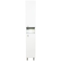 Пенал напольный белый глянец Orange Рио Ri-30PE