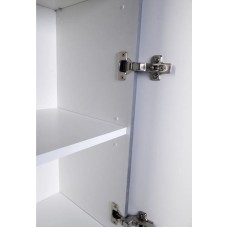 Шкаф пенал Style Line Атлантика Люкс Plus 35 СС-00002284 с бельевой корзиной Бетон темный