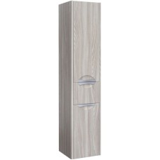 Пенал подвесной дуб фьорд с бельевой корзиной R Акватон Сильва 1A215603SIW6R