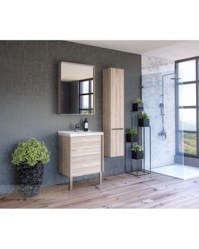 Пенал подвесной сосна арлингтон Акватон Стоун 1A228403SX850