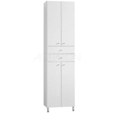 Пенал напольный белый глянец Акватон Симпл 1A122303SL010