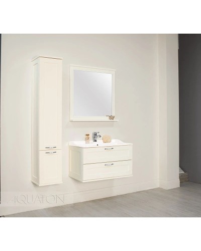 Пенал подвесной дуб бежевый Акватон Леон 1A186503LBPR0