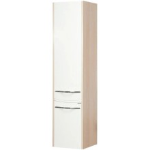 Пенал подвесной белый глянец/ясень коимбра L Акватон Инфинити 1A192303IFSCL