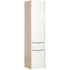 Пенал подвесной белый глянец/ясень коимбра R Акватон Инфинити 1A192303IFSCR