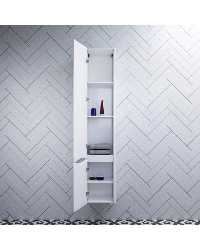 Шкаф пенал AM.PM Like 35 L M80CHL0356WG подвесной Белый