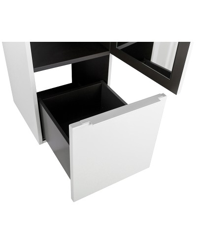 Шкаф пенал Cezares Premium 35 55501 подвесной Bianco opaco