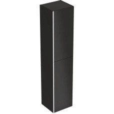 Пенал подвесной черный глянец/черный матовый L/R Geberit Acanto 500.619.16.1