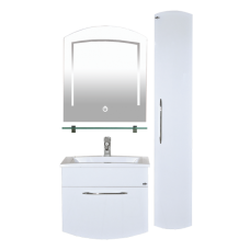 Корсика - 30 Пенал подвесной правый BL - 01G белый жасмин