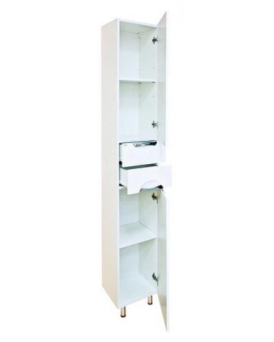 Лаванда - 35 Пенал правый белый