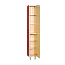 Джулия - 35 Пенал правый КРАКОЛЕТ красный