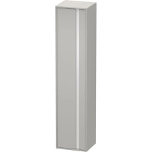 Пенал подвесной бетонно-серый матовый L Duravit Ketho KT1255L0707