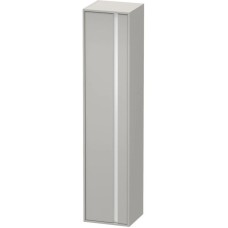 Пенал подвесной бетонно-серый матовый L Duravit Ketho KT1255L0707