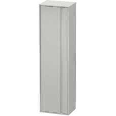 Пенал подвесной бетонно-серый матовый L Duravit Ketho KT1265L0707